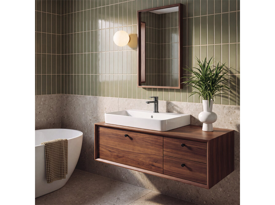 COLMENA upright washbasin mixer, graphite, Graphite - photo 6