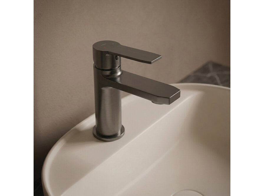 COLMENA upright washbasin mixer, graphite, Graphite - photo 7