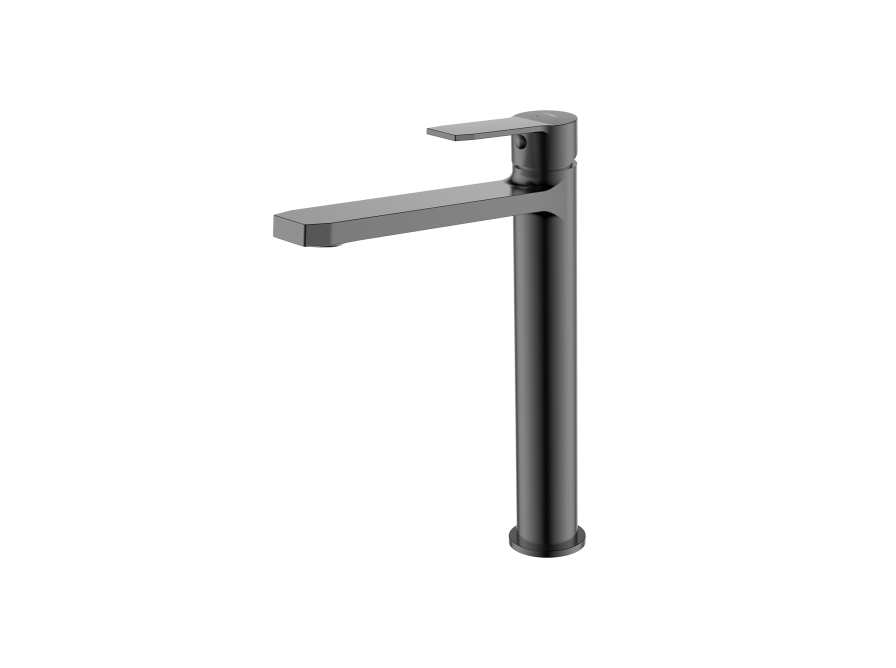 COLMENA upright countertop washbasin mixer, graphite, Graphite - photo 2