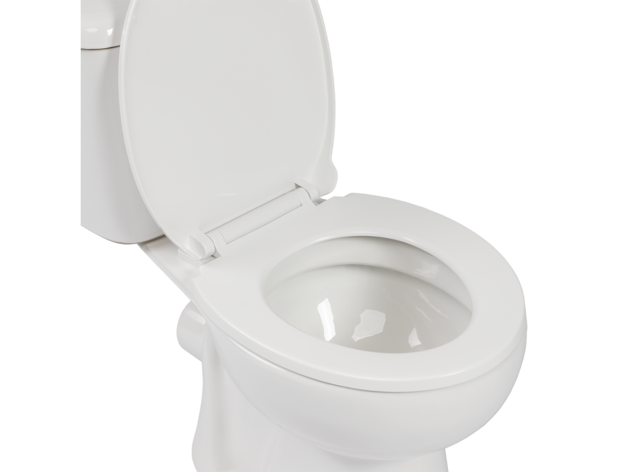 LARIO WC compact with soft-close seat, White - photo 5