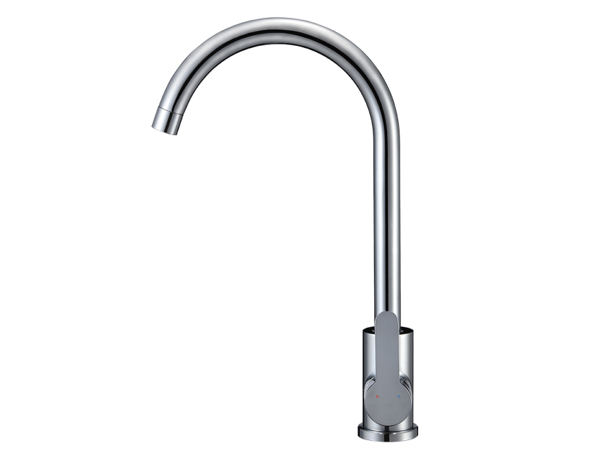 MONO bateria zlewozmywakowa stojąca z wylewką U, chrom, Chrom - zdjęcie 2