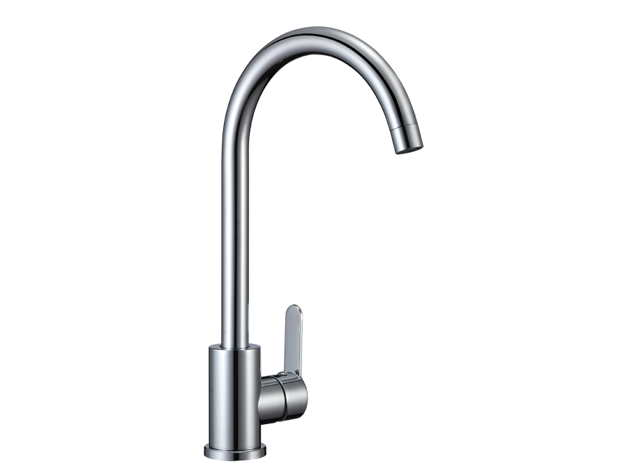 MONO bateria zlewozmywakowa stojąca z wylewką U, chrom, Chrom - zdjęcie 4