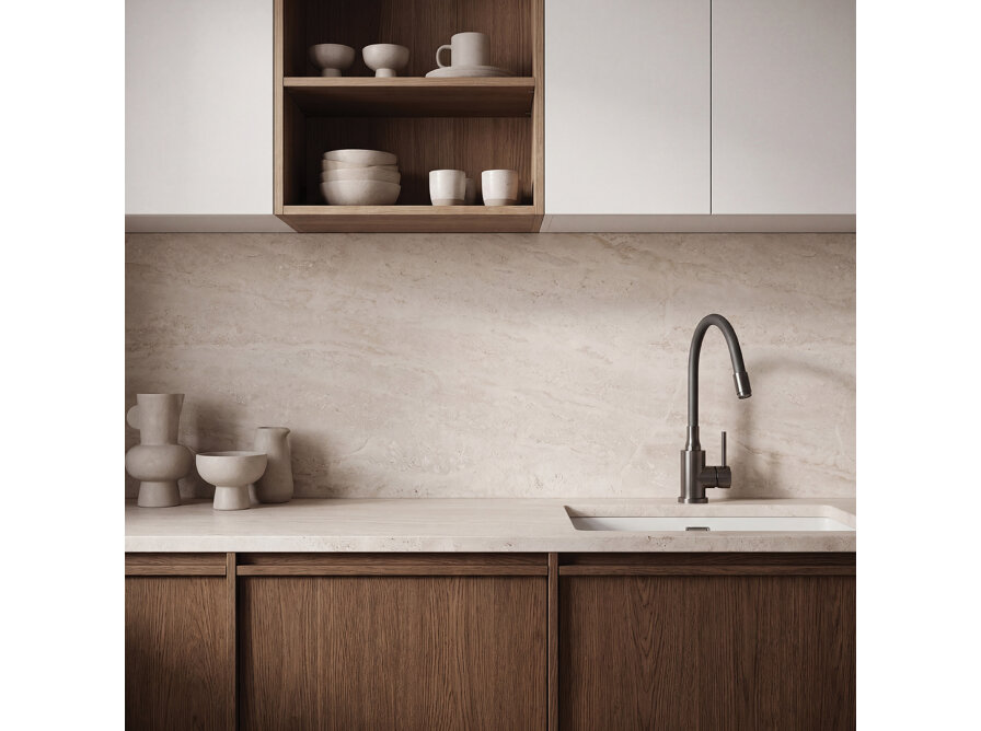 NAVIRA bateria zlewozmywakowa stojąca z elastyczną wylewką, grafit, Grafit - zdjęcie 6