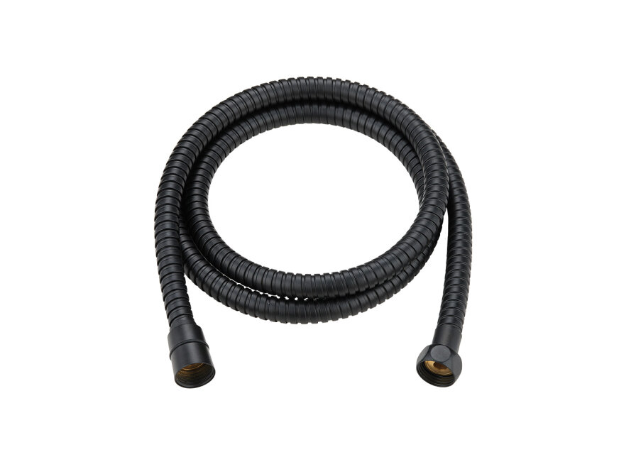 ROSSO Shower Hose 1500 mm, Black, Black - photo 1