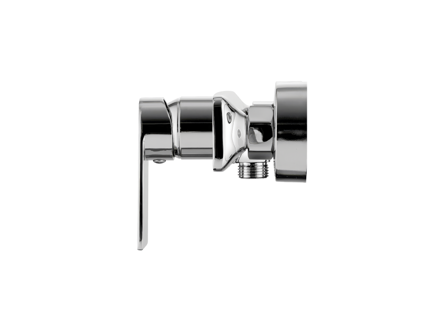 SERTA bateria natryskowa ścienna chromowana bez zestawu natryskowego, Chrom - zdjęcie 4