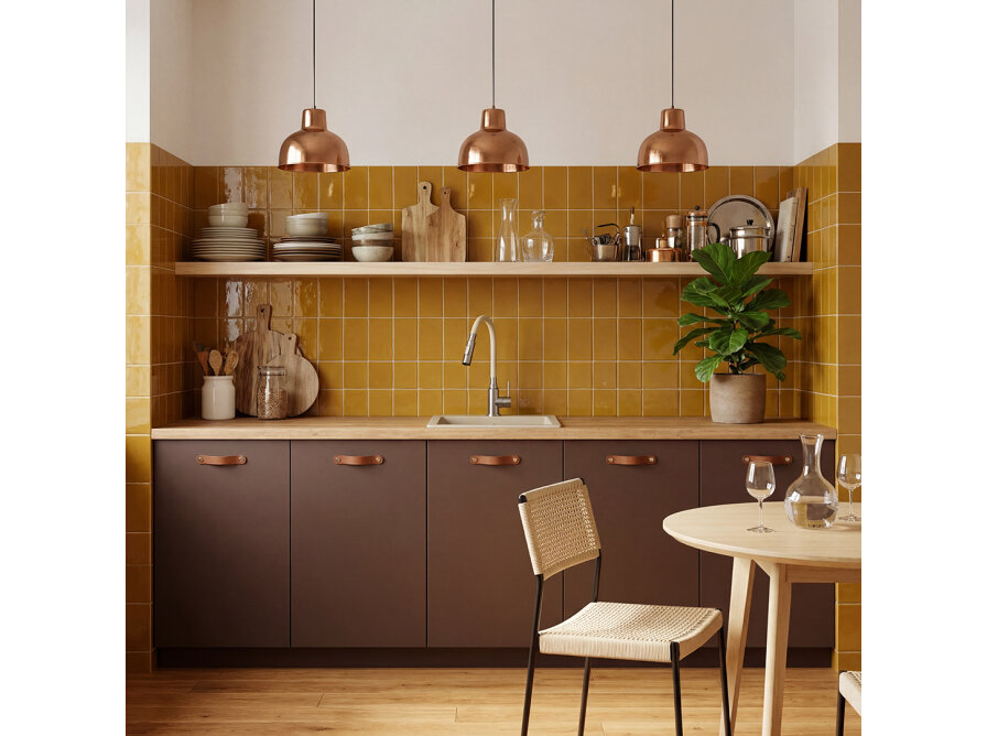 VELIA bateria zlewozmywakowa stojąca z elastyczną 2 - funkcyjną wylewką, stal szczotkowana/beż, Stal szczotkowana/beż - zdjęcie 6