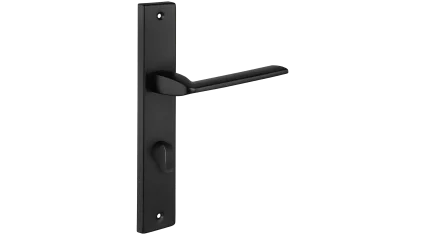 ZAMBIA klamka na szyldzie długim na klucz | Kuchinox